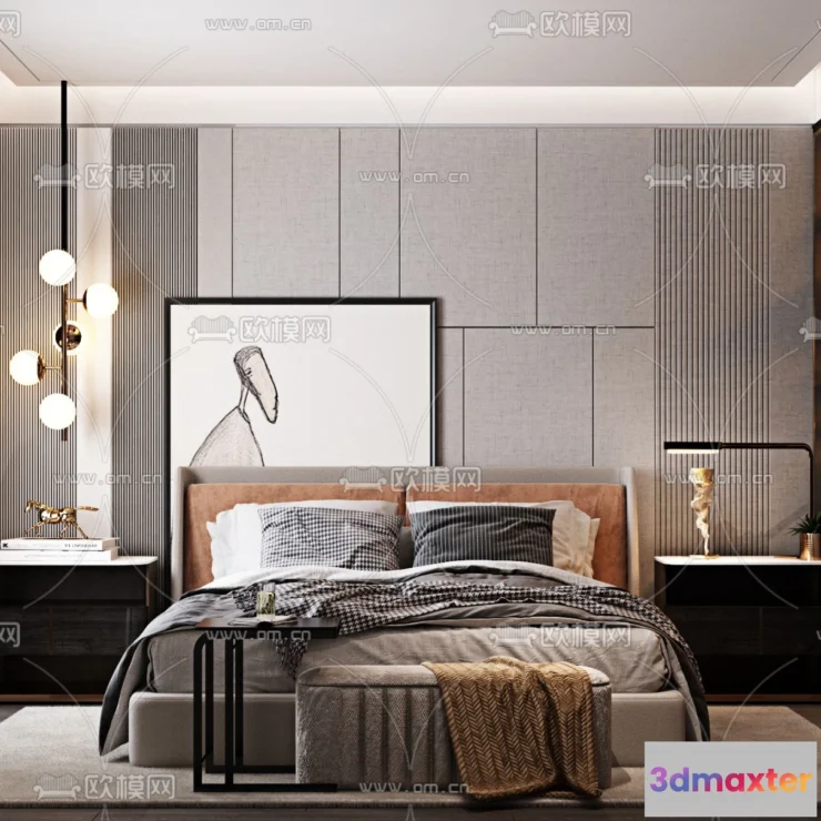 1109982 - Bedroom 3D Scenes - 0267