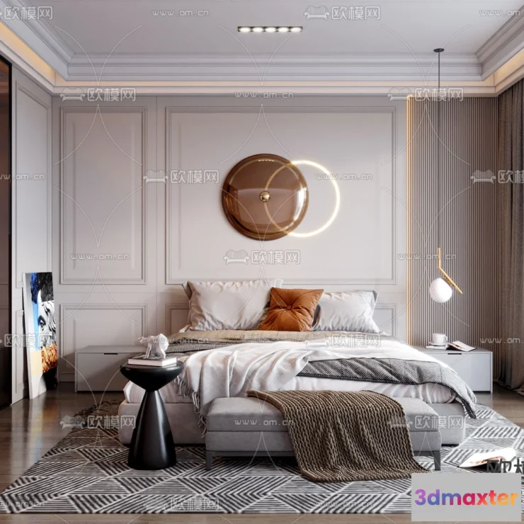 1109986 - Bedroom 3D Scenes - 0269