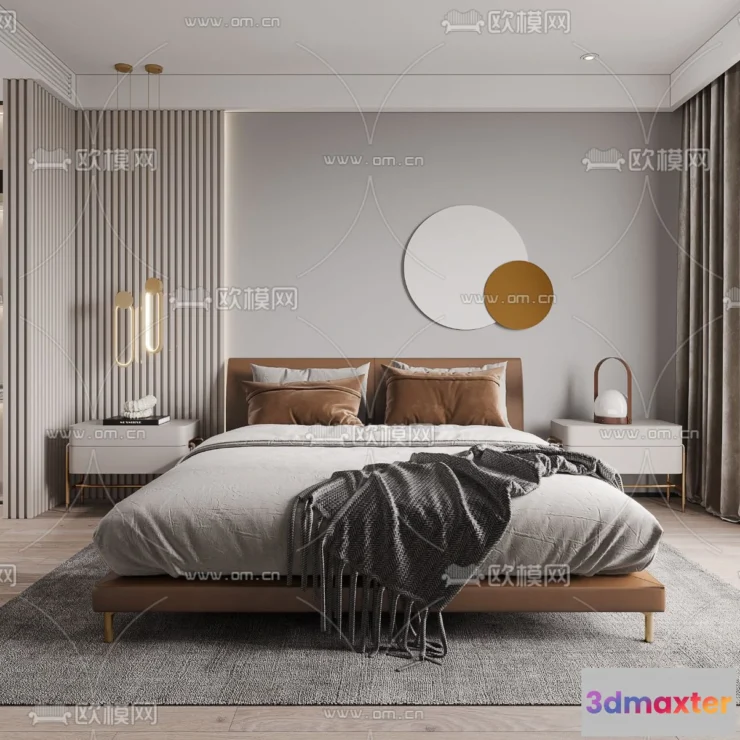 1110018 - Bedroom 3D Scenes - 0285