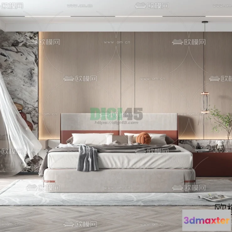 1111618 - Bedroom 3D Scenes - 1084