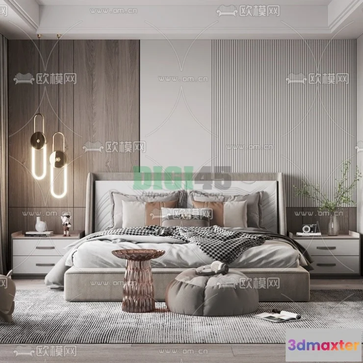 1111630 - Bedroom 3D Scenes - 1090