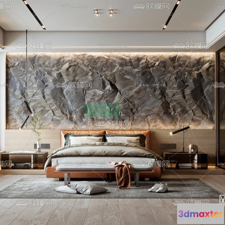 1111640 - Bedroom 3D Scenes - 1095