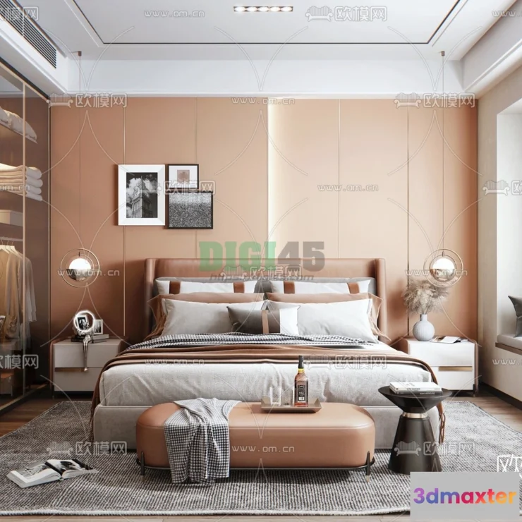 1111656 - Bedroom 3D Scenes - 1103