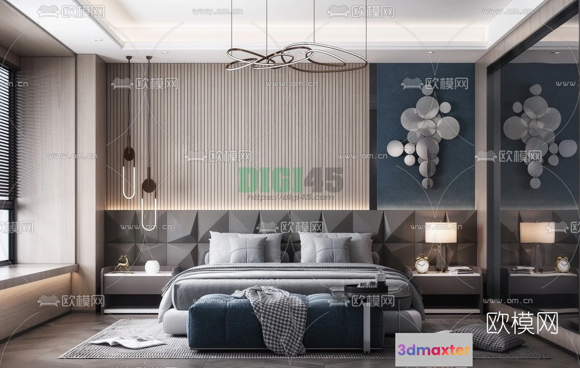 1111668 - Bedroom 3D Scenes - 1109