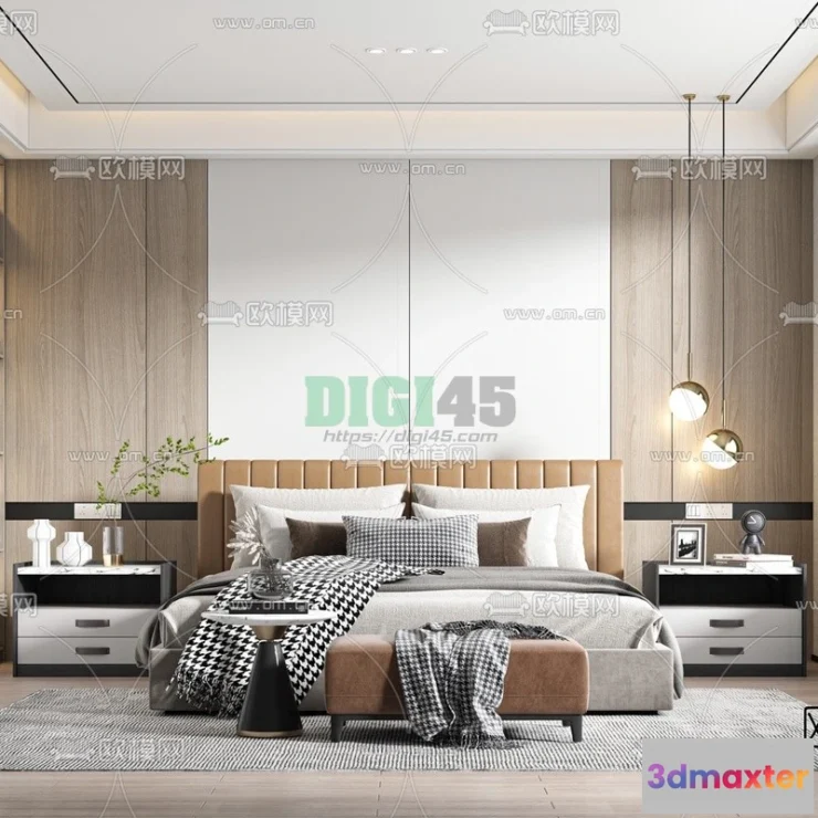 1111678 - Bedroom 3D Scenes - 1114