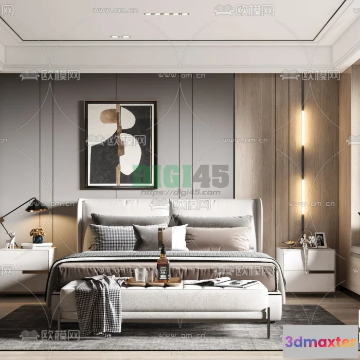 1111688 - Bedroom 3D Scenes - 1119