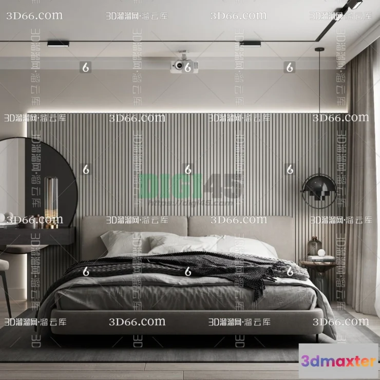 1111694 - Bedroom 3D Scenes - 1122