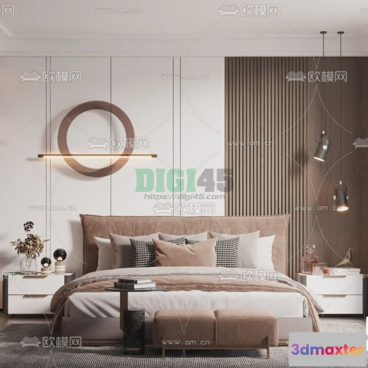 1111706 - Bedroom 3D Scenes - 1128