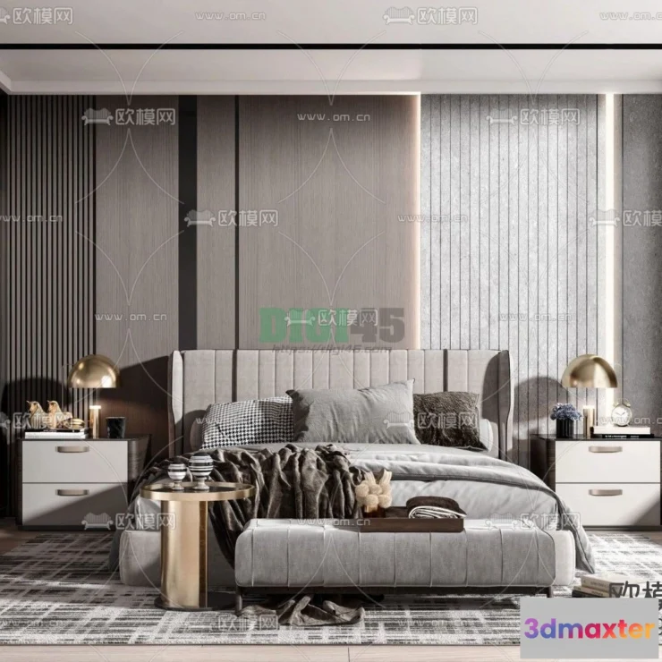 1111726 - Bedroom 3D Scenes - 1138