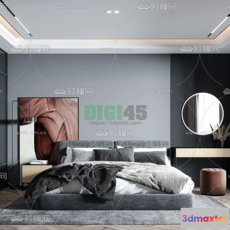 1111732 - Bedroom 3D Scenes - 1141