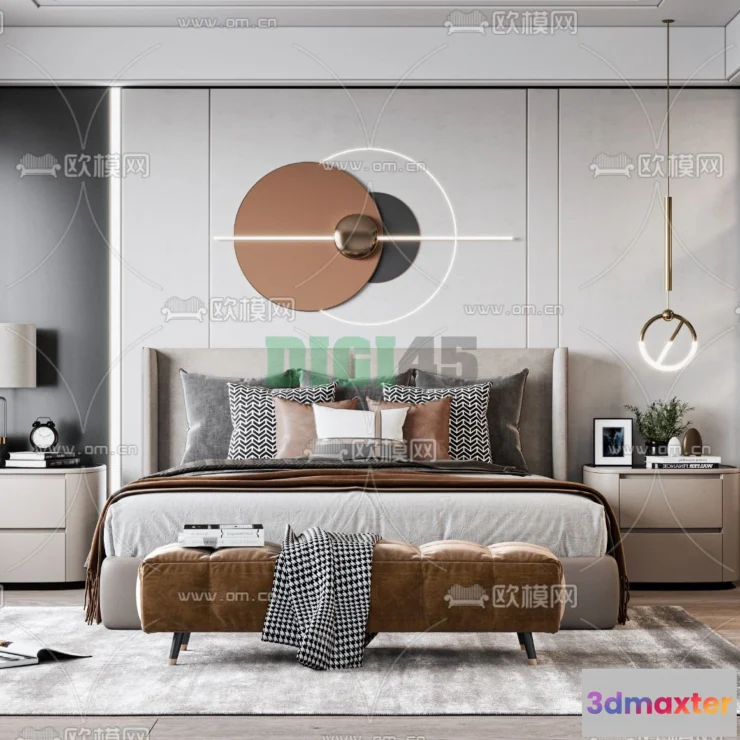 1111752 - Bedroom 3D Scenes - 1151