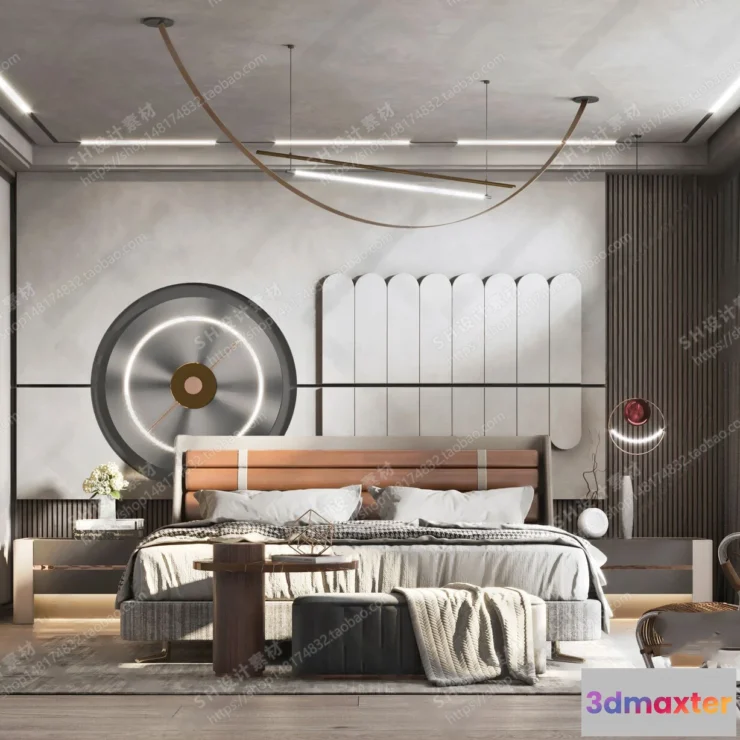1113494 - BEDROOM 3D SCENES - VRAY RENDER - 01
