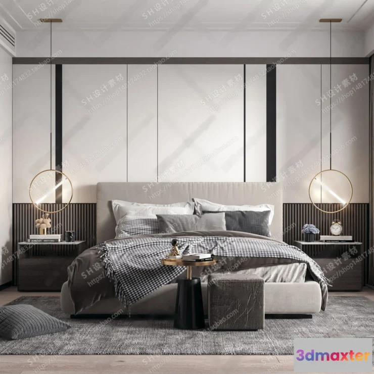 1113552 - BEDROOM 3D SCENES - VRAY RENDER - 30