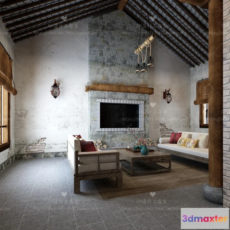 1113656 - BEDROOM 3D SCENES - VRAY RENDER - 82