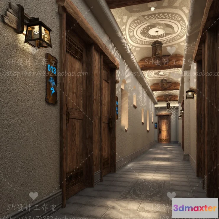 1113678 - BEDROOM 3D SCENES - VRAY RENDER - 93