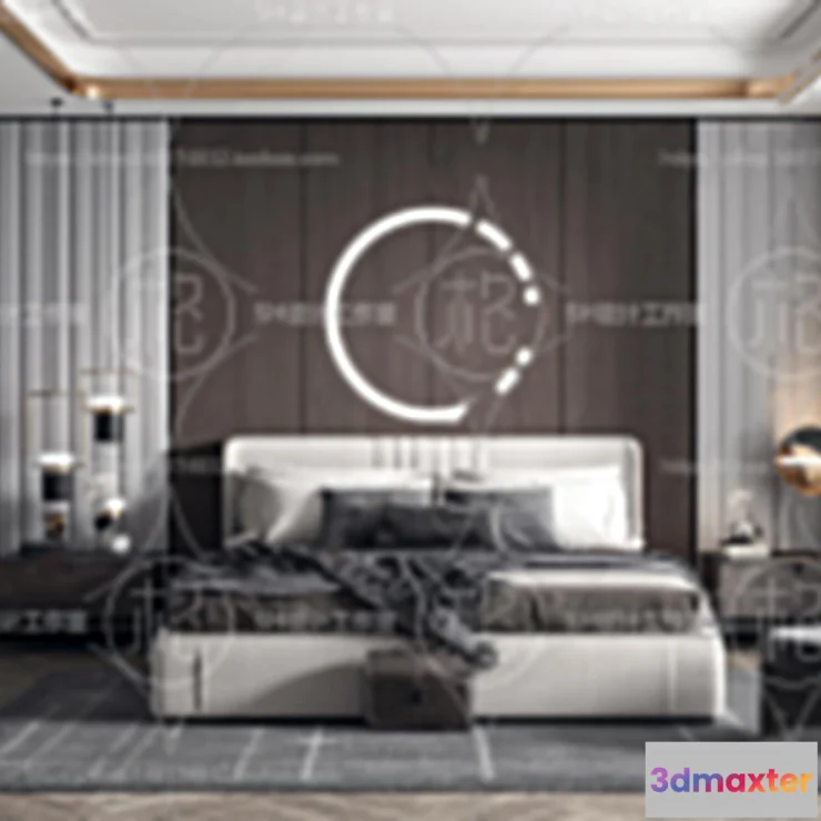 1113714 - BEDROOM 3D SCENES - VRAY RENDER - 111