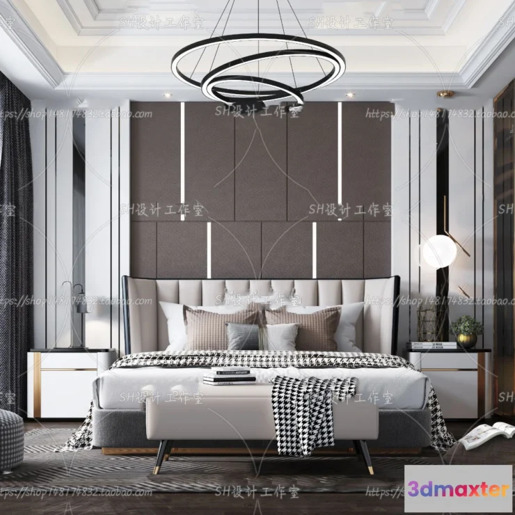 1113778 - BEDROOM 3D SCENES - VRAY RENDER - 143