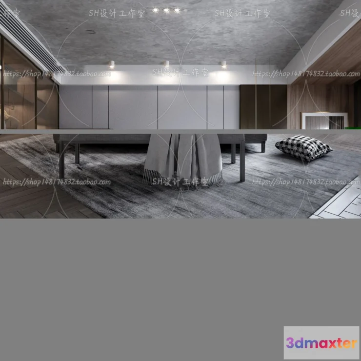 1113850 - BEDROOM 3D SCENES - VRAY RENDER - 179
