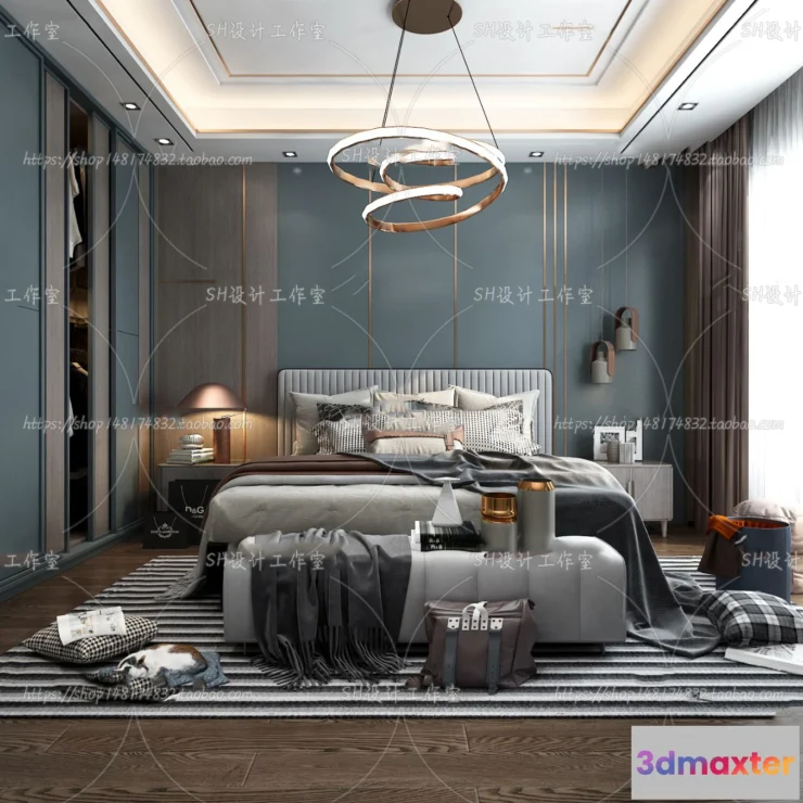 1113856 - BEDROOM 3D SCENES - VRAY RENDER - 182