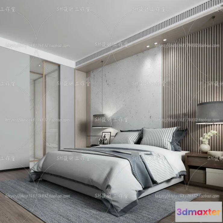 1113878 - BEDROOM 3D SCENES - VRAY RENDER - 193