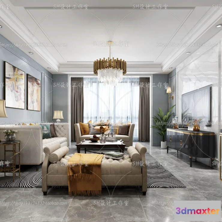 1113918 - BEDROOM 3D SCENES - VRAY RENDER - 213