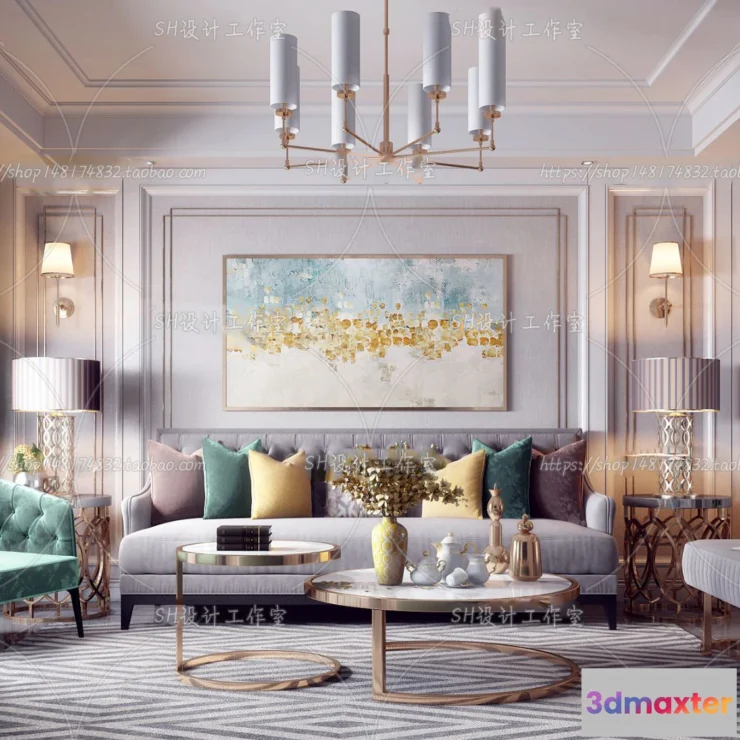 1113922 - BEDROOM 3D SCENES - VRAY RENDER - 215