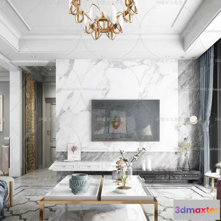 1113924 - BEDROOM 3D SCENES - VRAY RENDER - 216