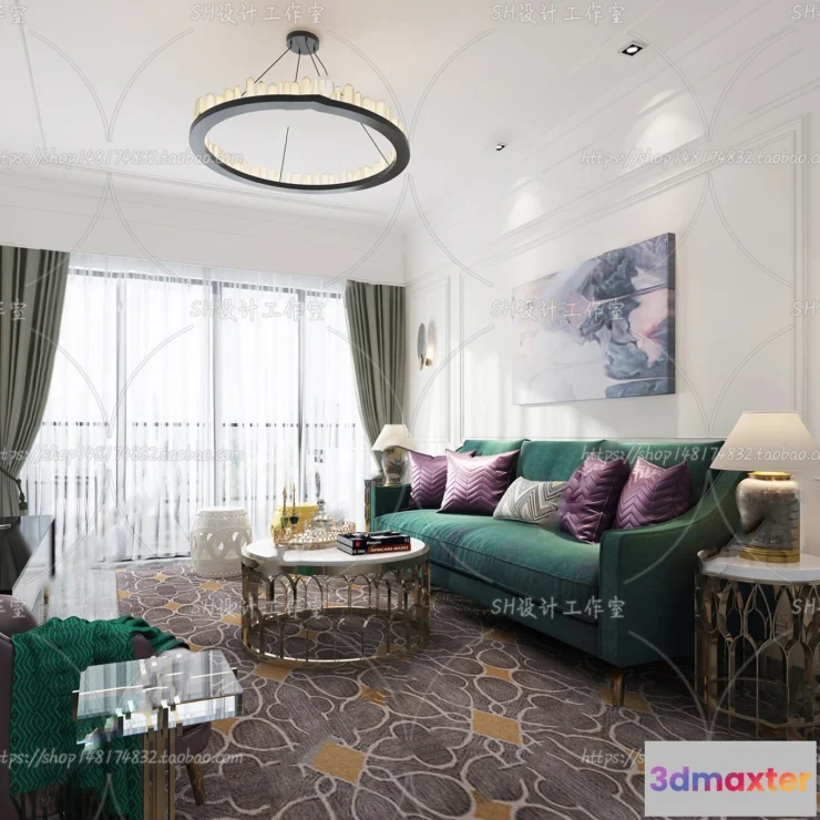 1113932 - BEDROOM 3D SCENES - VRAY RENDER - 220