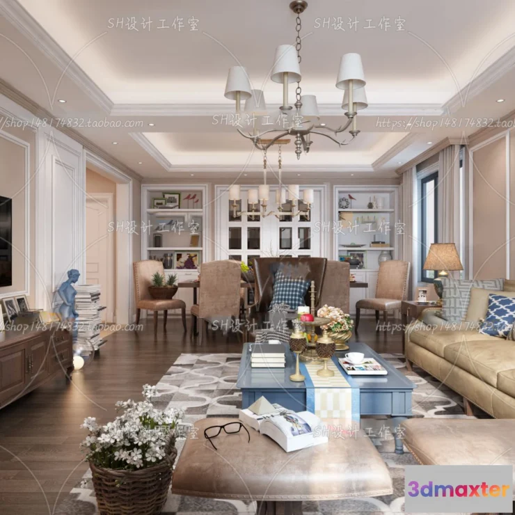 1113942 - BEDROOM 3D SCENES - VRAY RENDER - 225