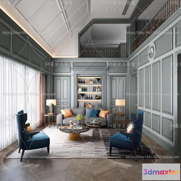 1113956 - BEDROOM 3D SCENES - VRAY RENDER - 232