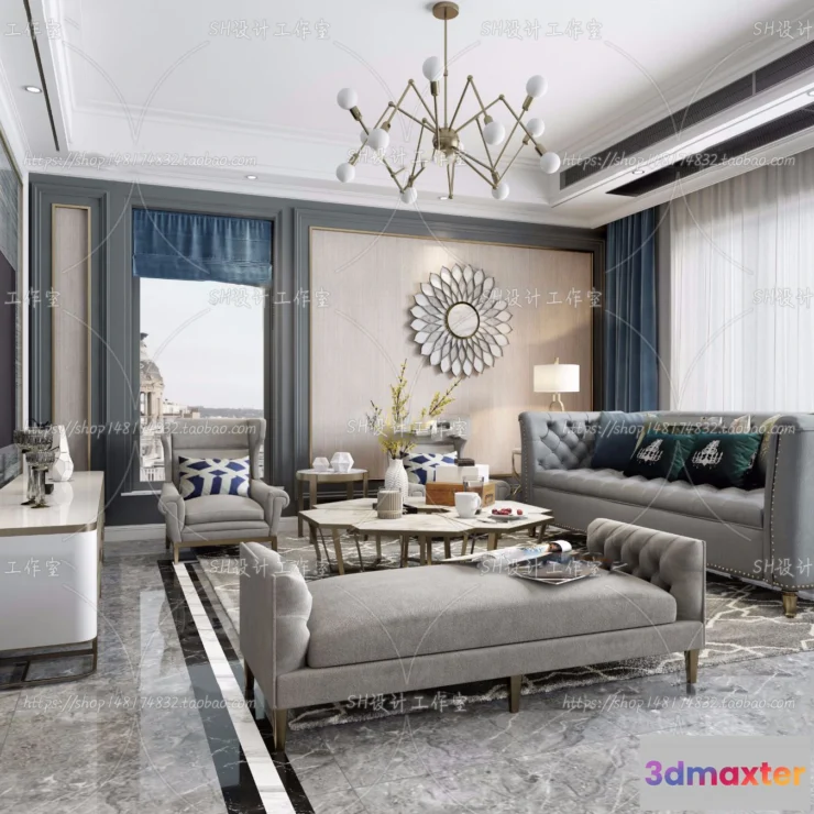 1113982 - BEDROOM 3D SCENES - VRAY RENDER - 245