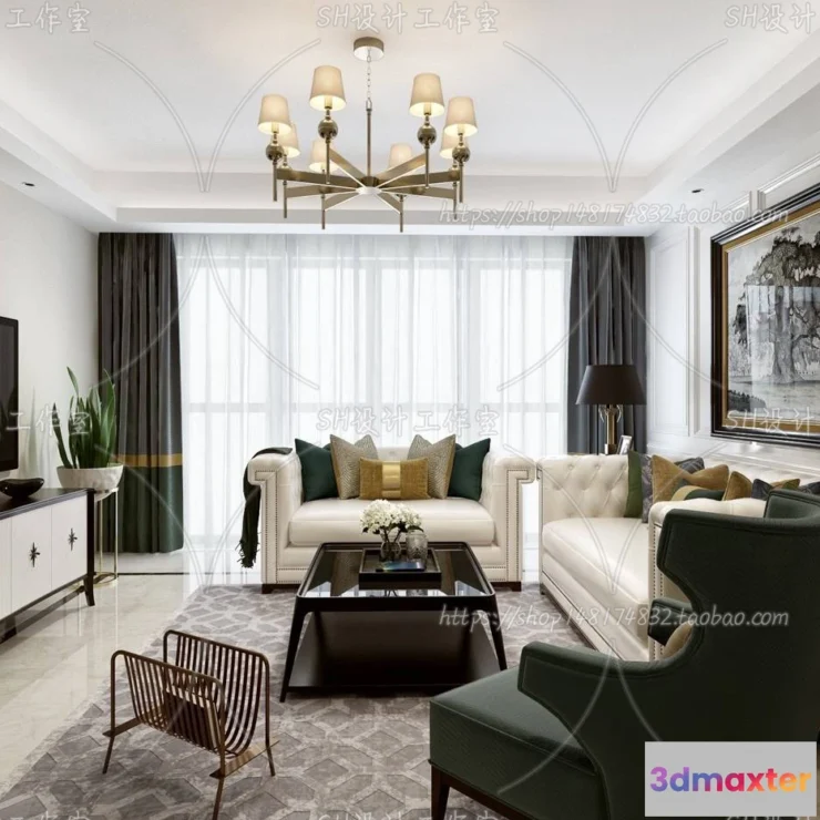 1113986 - BEDROOM 3D SCENES - VRAY RENDER - 247