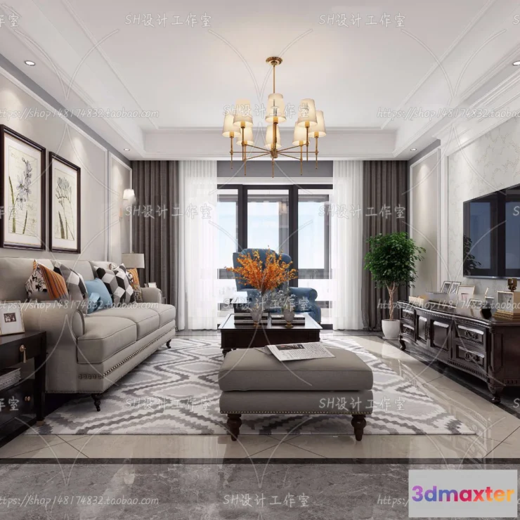 1113988 - BEDROOM 3D SCENES - VRAY RENDER - 248