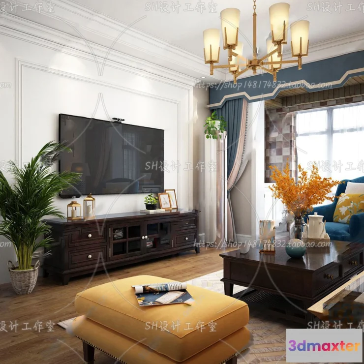 1113990 - BEDROOM 3D SCENES - VRAY RENDER - 249