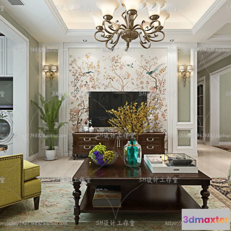 1113992 - BEDROOM 3D SCENES - VRAY RENDER - 250