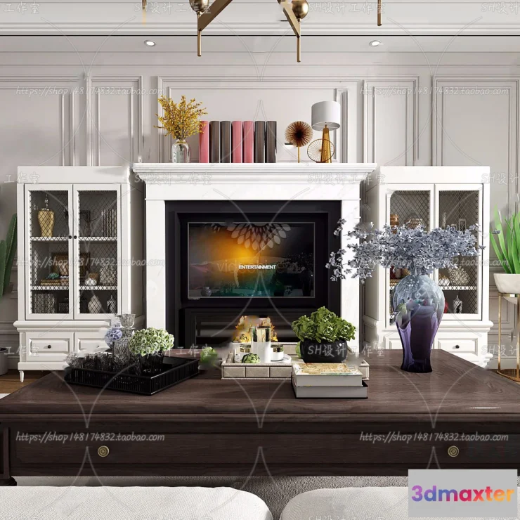 1114010 - BEDROOM 3D SCENES - VRAY RENDER - 259