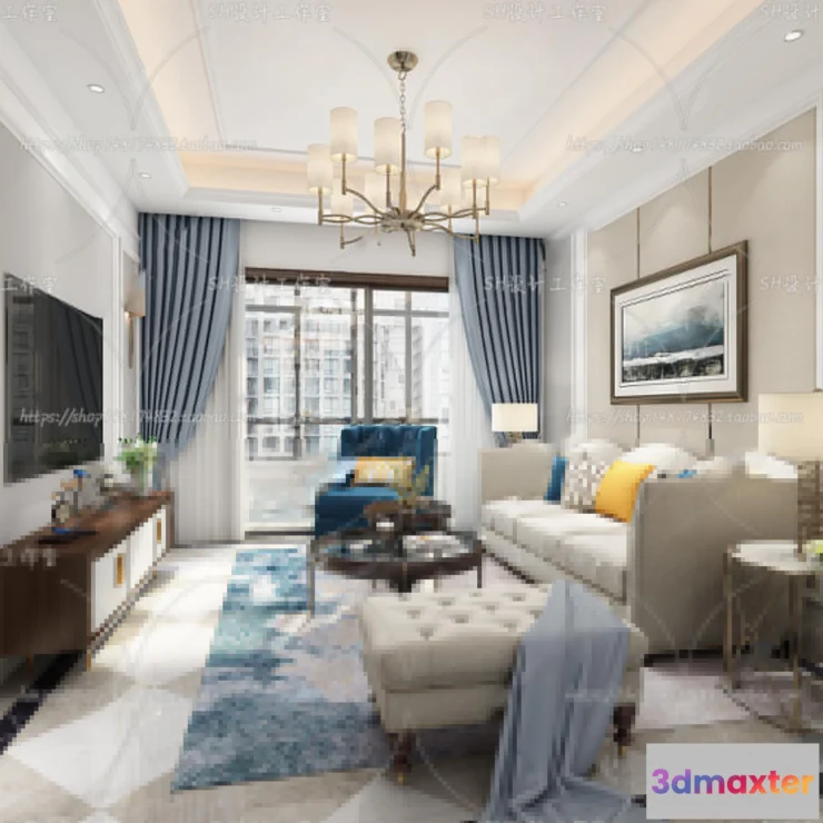 1114012 - BEDROOM 3D SCENES - VRAY RENDER - 260