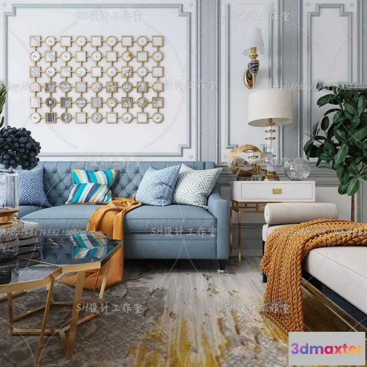 1114054 - BEDROOM 3D SCENES - VRAY RENDER - 281