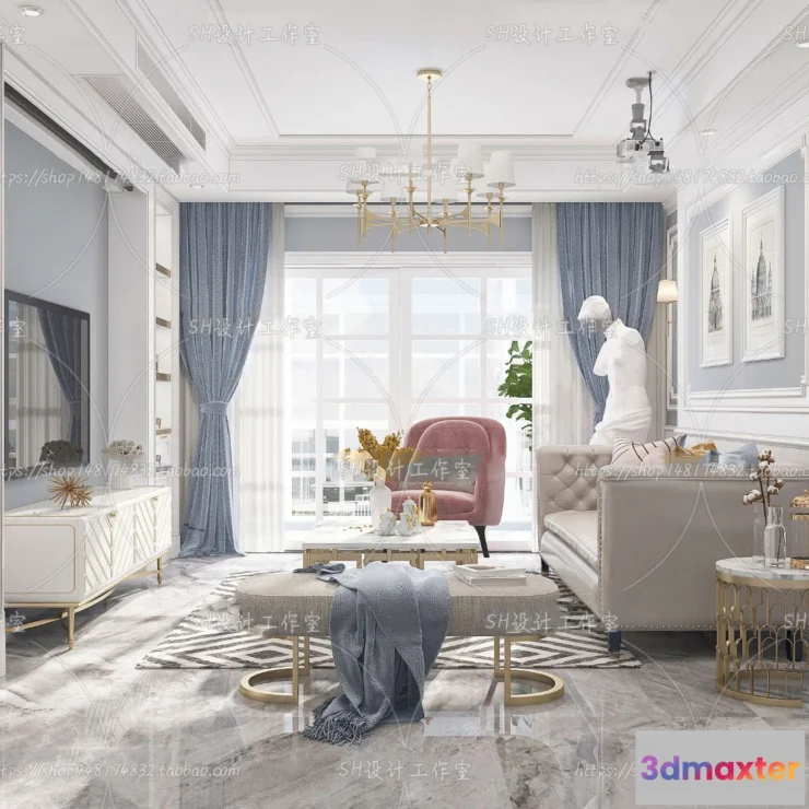 1114056 - BEDROOM 3D SCENES - VRAY RENDER - 282