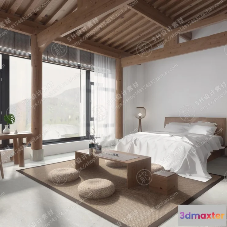 1114128 - BEDROOM 3D SCENES - VRAY RENDER - 318