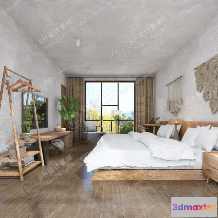 1114166 - BEDROOM 3D SCENES - VRAY RENDER - 337