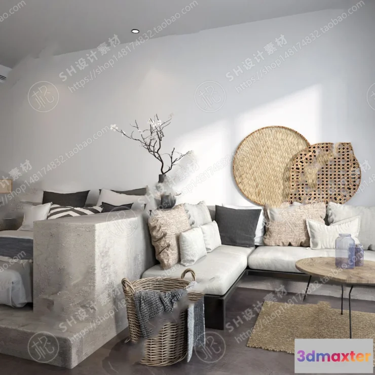 1114180 - BEDROOM 3D SCENES - VRAY RENDER - 344