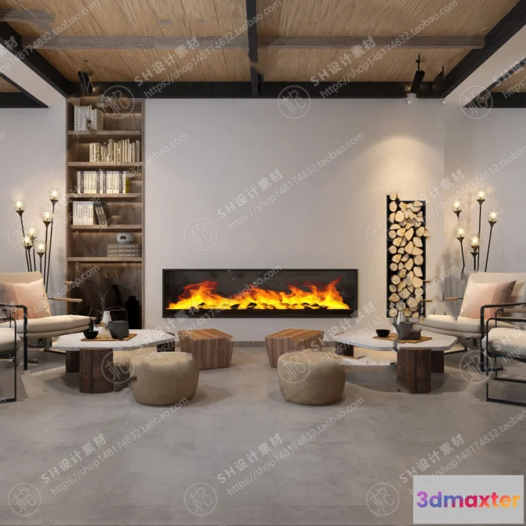 1114202 - BEDROOM 3D SCENES - VRAY RENDER - 355