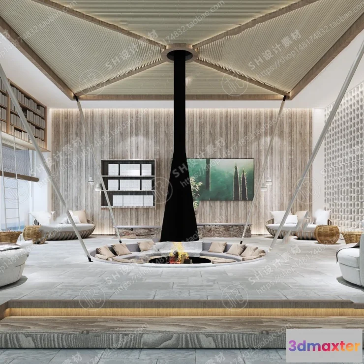 1114216 - BEDROOM 3D SCENES - VRAY RENDER - 362