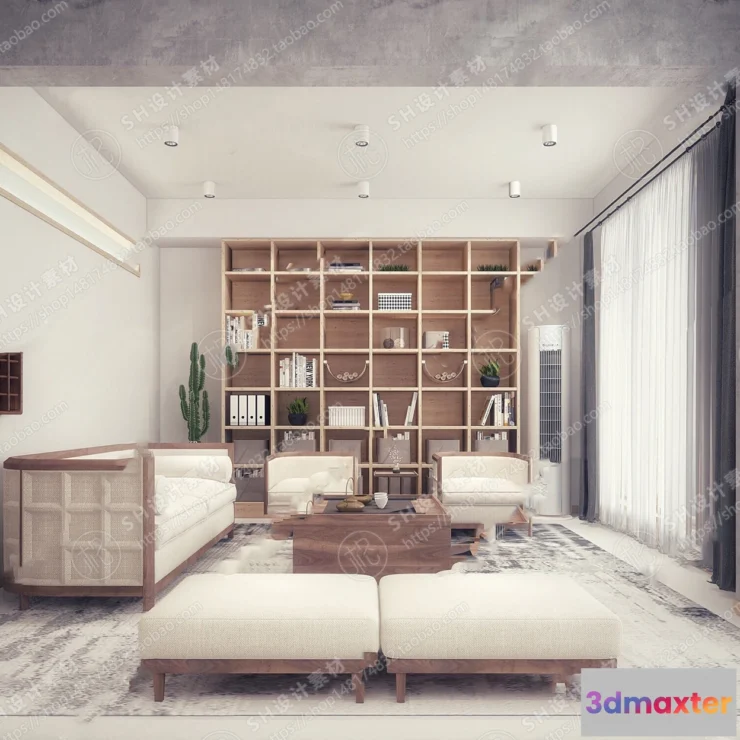 1114224 - BEDROOM 3D SCENES - VRAY RENDER - 366