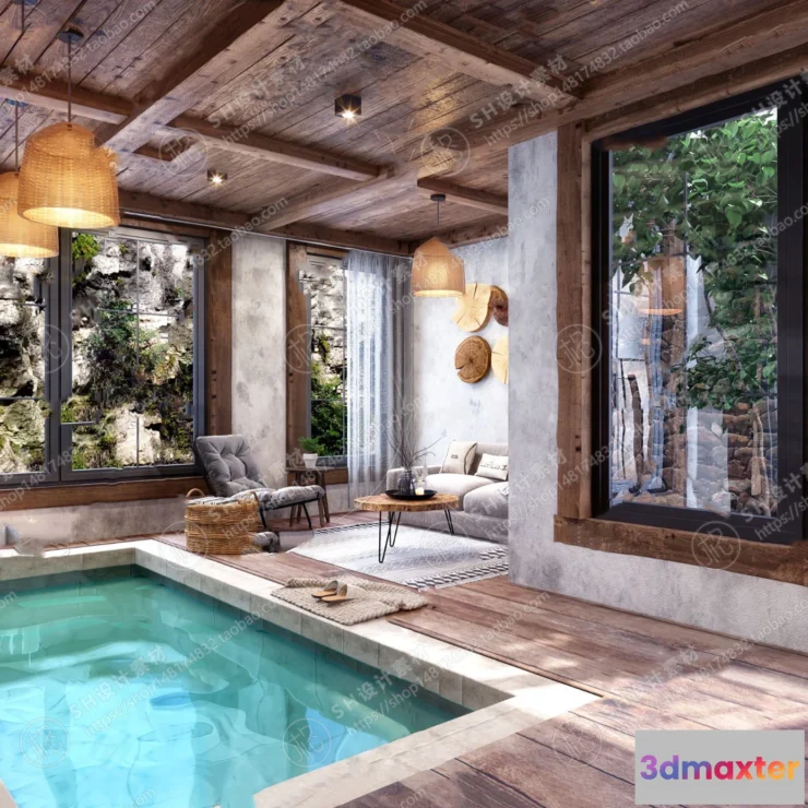 1114232 - BEDROOM 3D SCENES - VRAY RENDER - 370