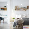 1114264 - BEDROOM 3D SCENES - VRAY RENDER - 386