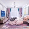 1114312 - BEDROOM 3D SCENES - VRAY RENDER - 410