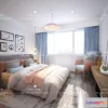 1114408 - BEDROOM 3D SCENES - VRAY RENDER - 458