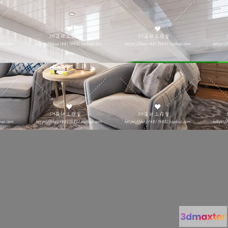 1114410 - BEDROOM 3D SCENES - VRAY RENDER - 459